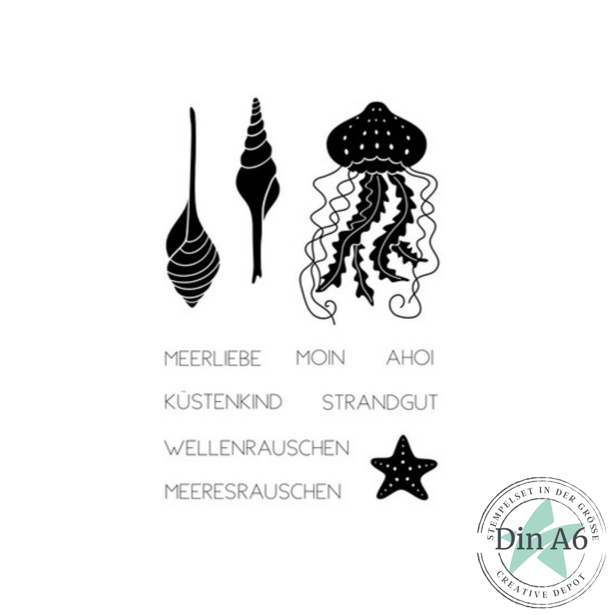 Stempelset - Meeresrauschen