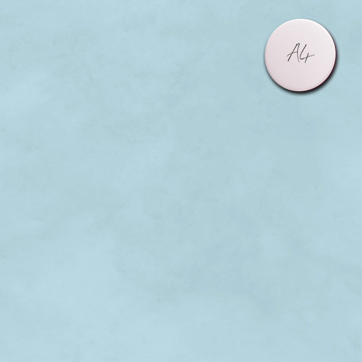 Designpapier - Basic - Vintage Hellblau - Uni - A4 - 240g/m²