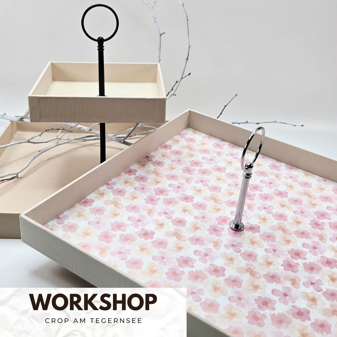 Workshop mit Ulla beim Crop am Tegernsee - Etagere - 10.10.2026