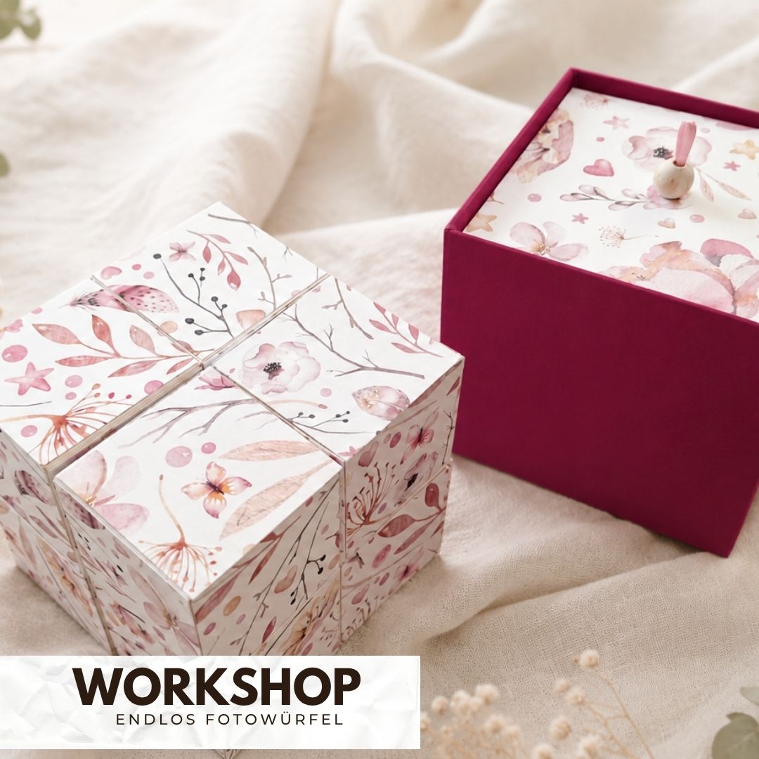 Workshop Endlos Fotowürfel am 23.10.2026