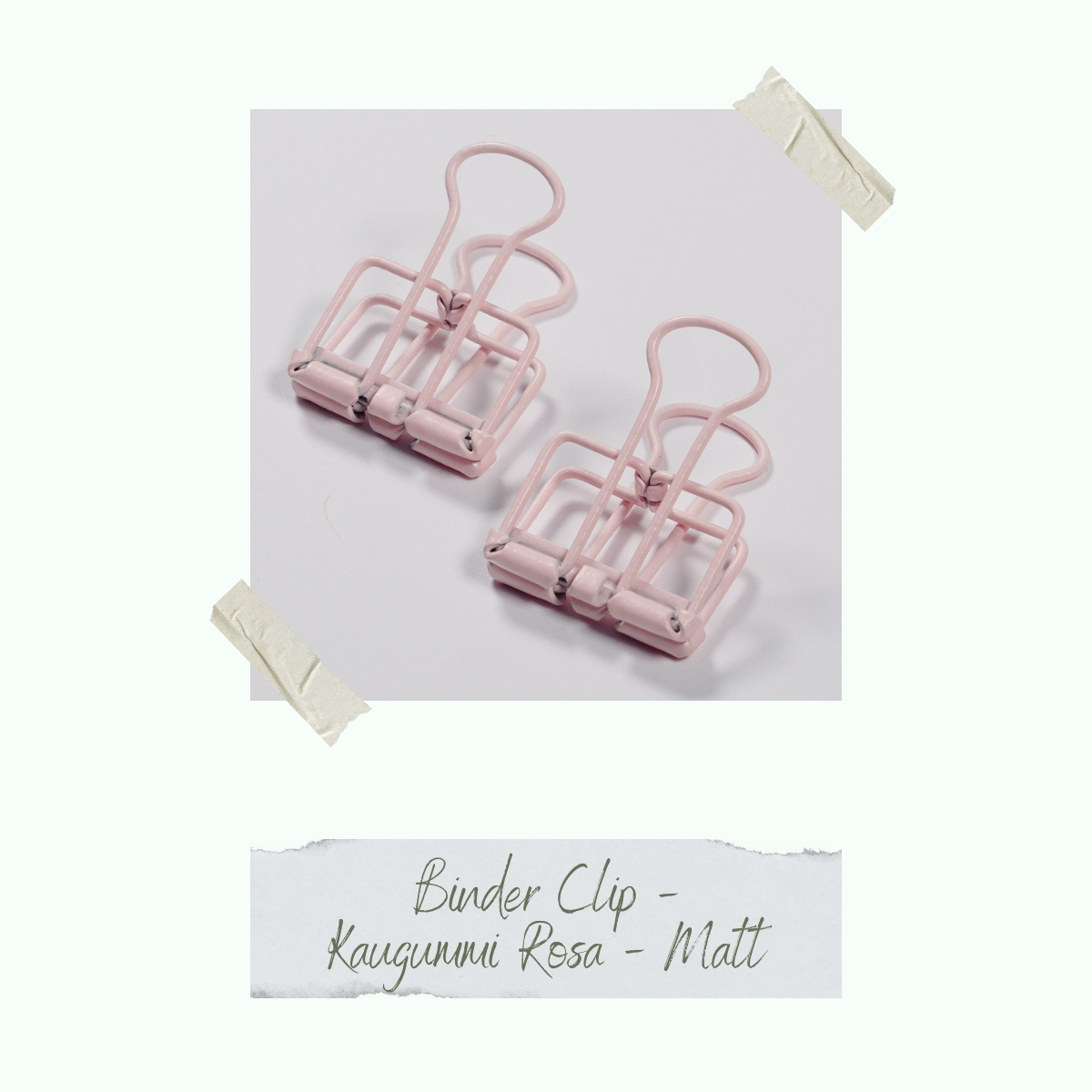 CD-ZB-025_Binder-Clip-Kaugummi-Rosa-Matt