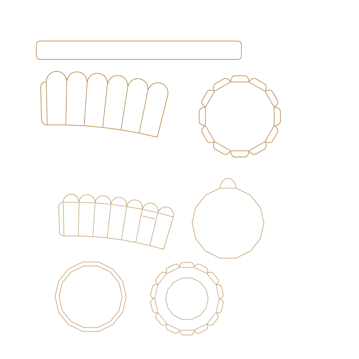 Bundle - Körbchen & Körbchenbox - Groß