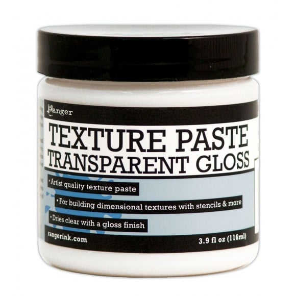 Texture paste transparent gloss