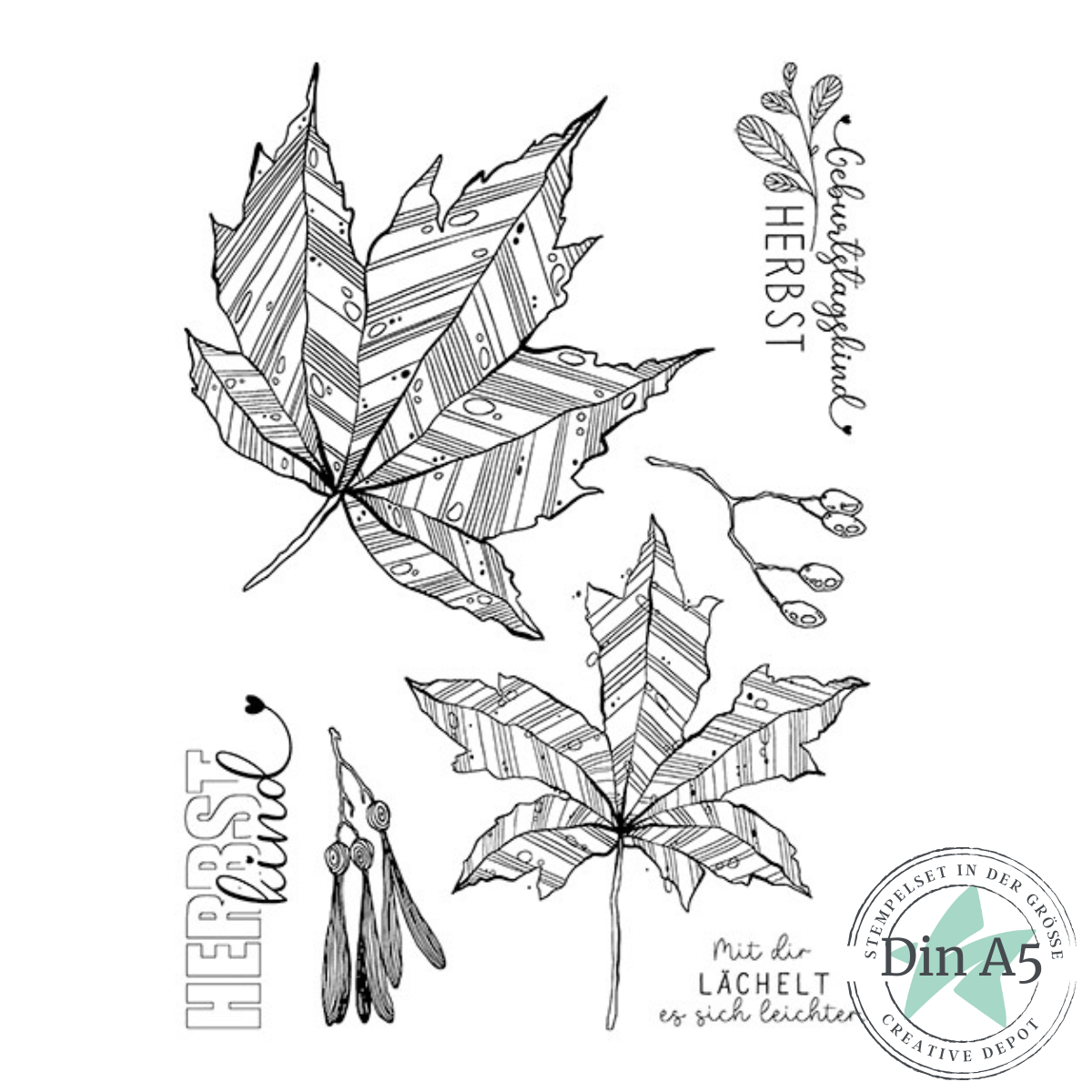 Stempelset - Herbstkind Stempelset - Herbstkind