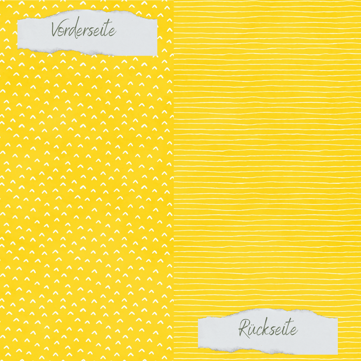 Papel de diseño - Basic - Ostergelb - Doodle Dächer + Streifen - Doppelseitig bedruckt  as   Papel de diseño - Basic - Ostergelb - Doodle Dächer + Streifen - Doppelseitig bedruckt  as