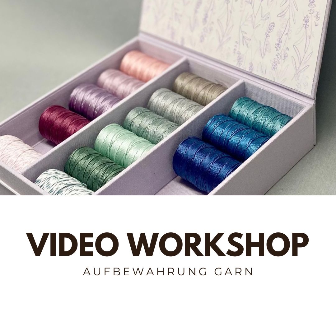Video Workshop Aufbewahrungsbox für Nylongarn