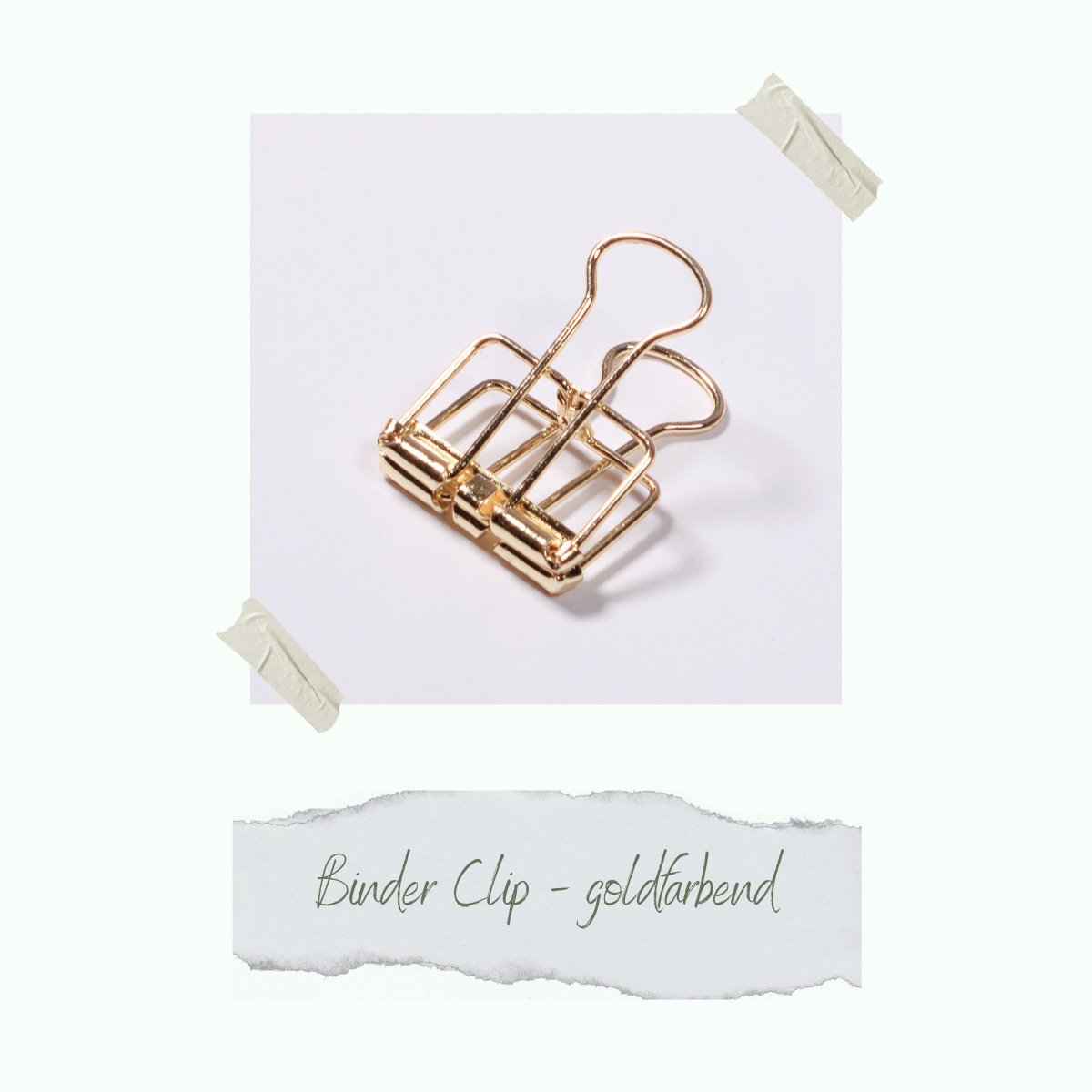 Binder Clip - goldfarbend