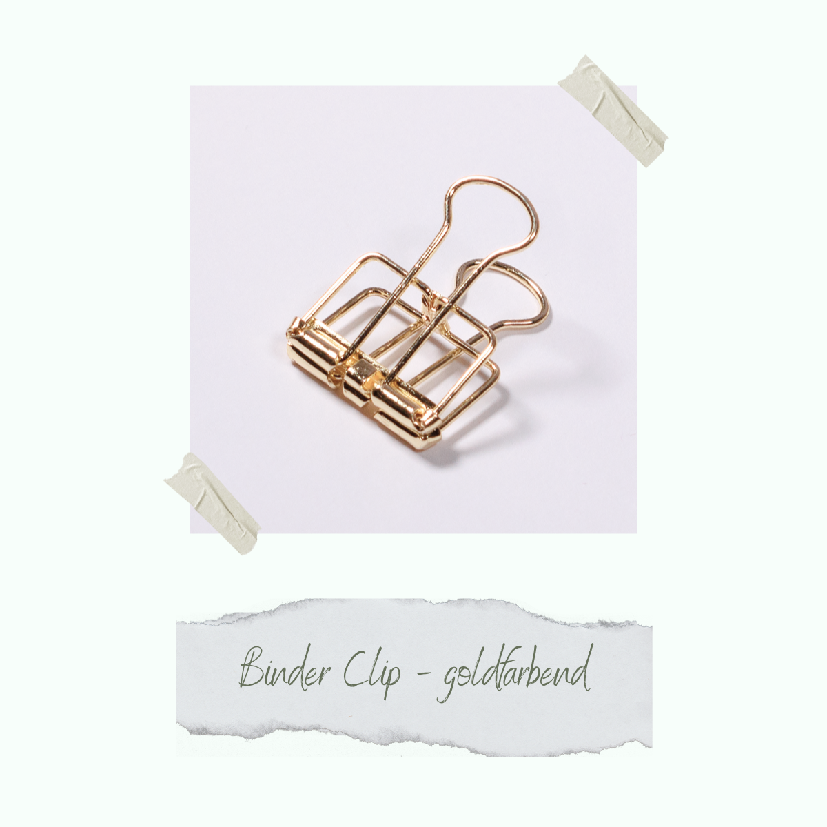 CD-ZB-034 Binder Clip - goldfarbend