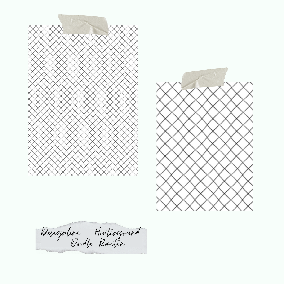 Designline-Hintergrund-Doodle-Rauten Stempelset - Designline - Hintergrund - Doodle Rauten - Nur noch so lange der Vorrat reicht