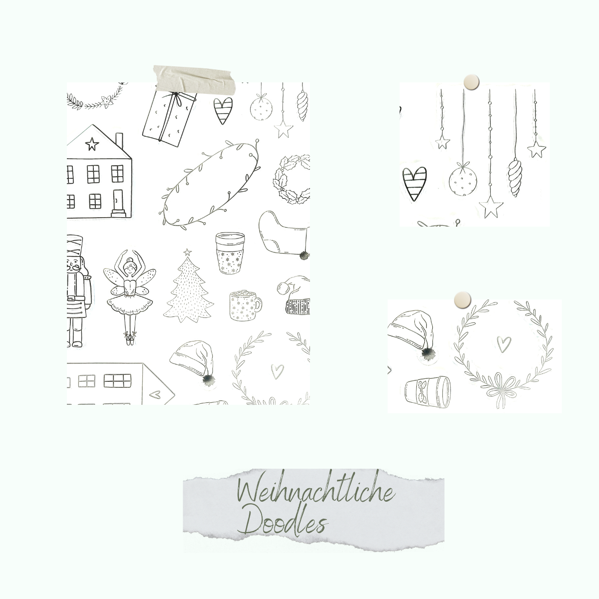 CD-St-885-Weihnachtliche-Doodles
