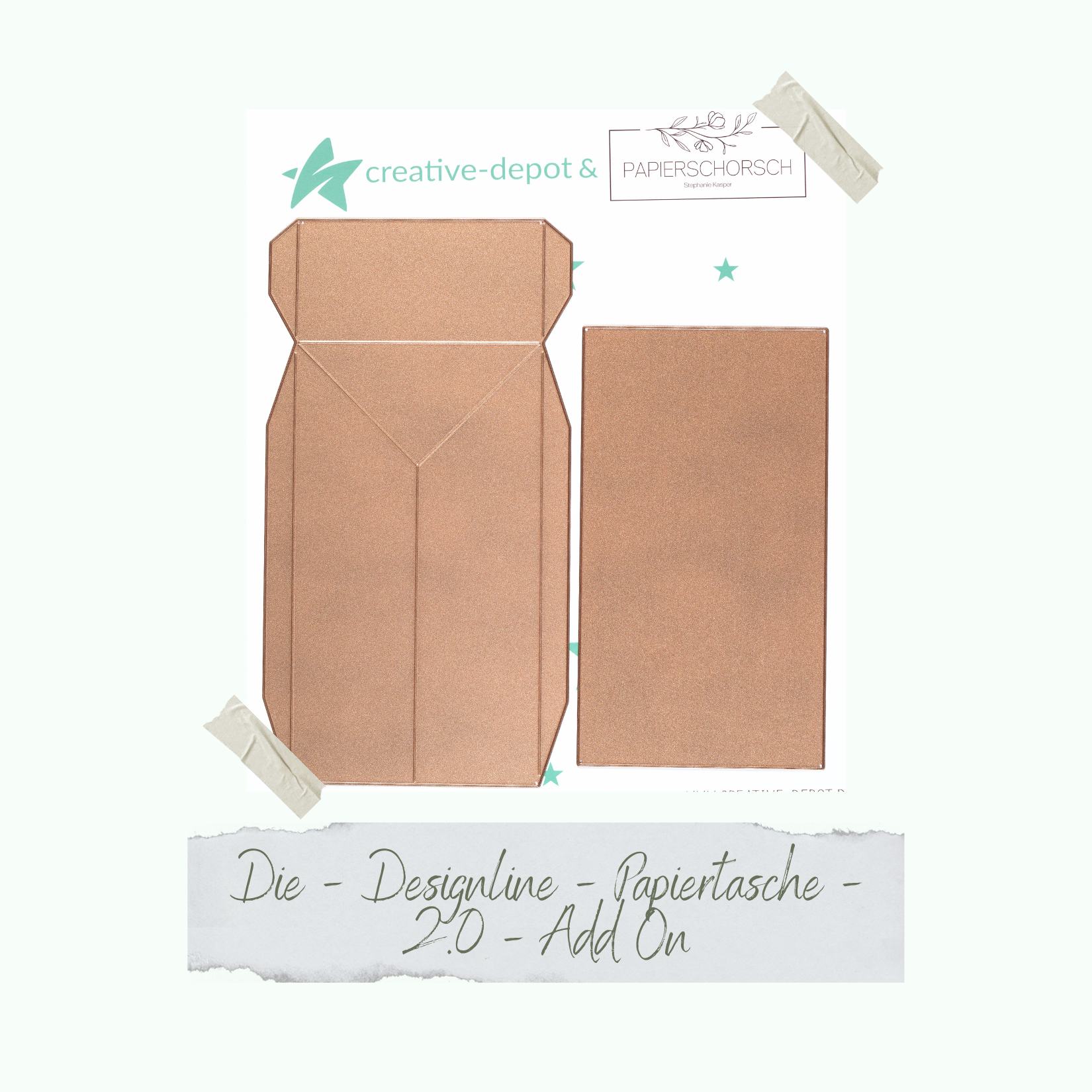 Die - Basic - Designline - Papiertasche - 2.0 - Add On