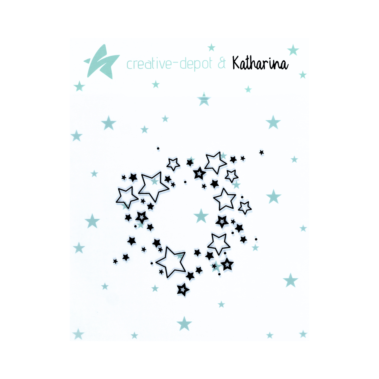 Prägefolder - Katharinas Sternenzauber - 15 x 15 cm