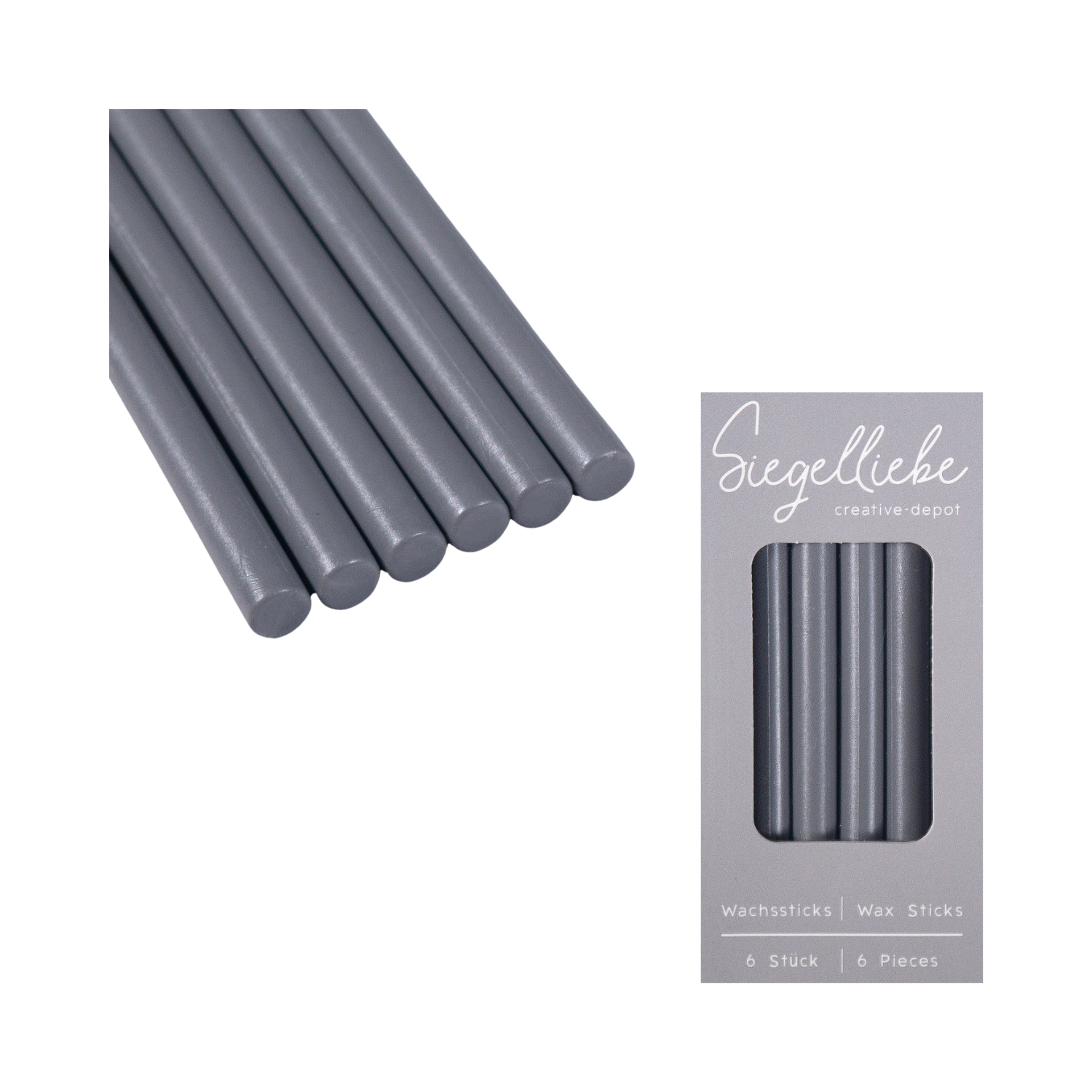 Bâtons de cire - Grau - Siegelliebe