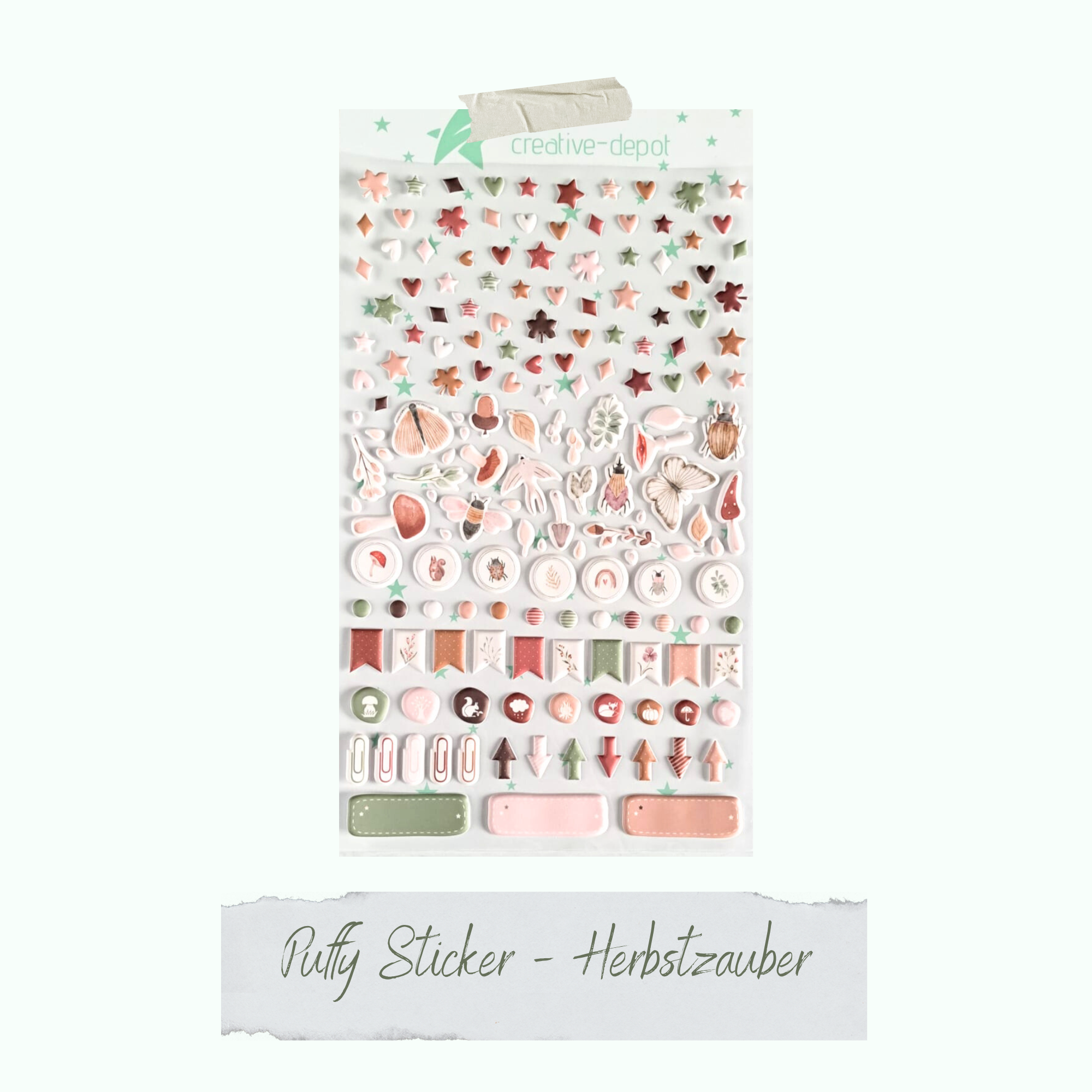 CD-PS-016 Pegatina Hinchable - Herbstzauber