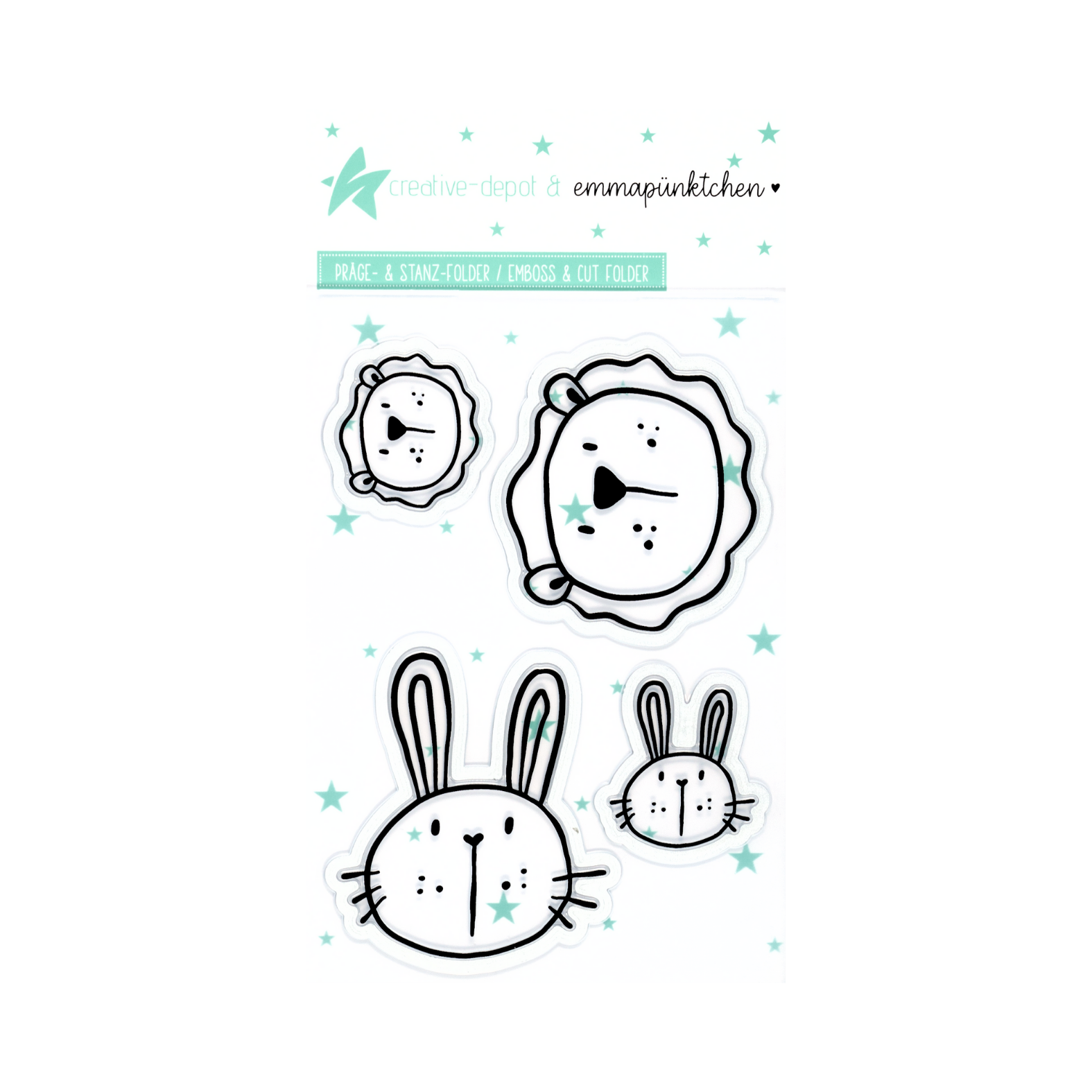 Cut & Emboss Folder - Designline - Schnuffels - 11 x 15,5 cm