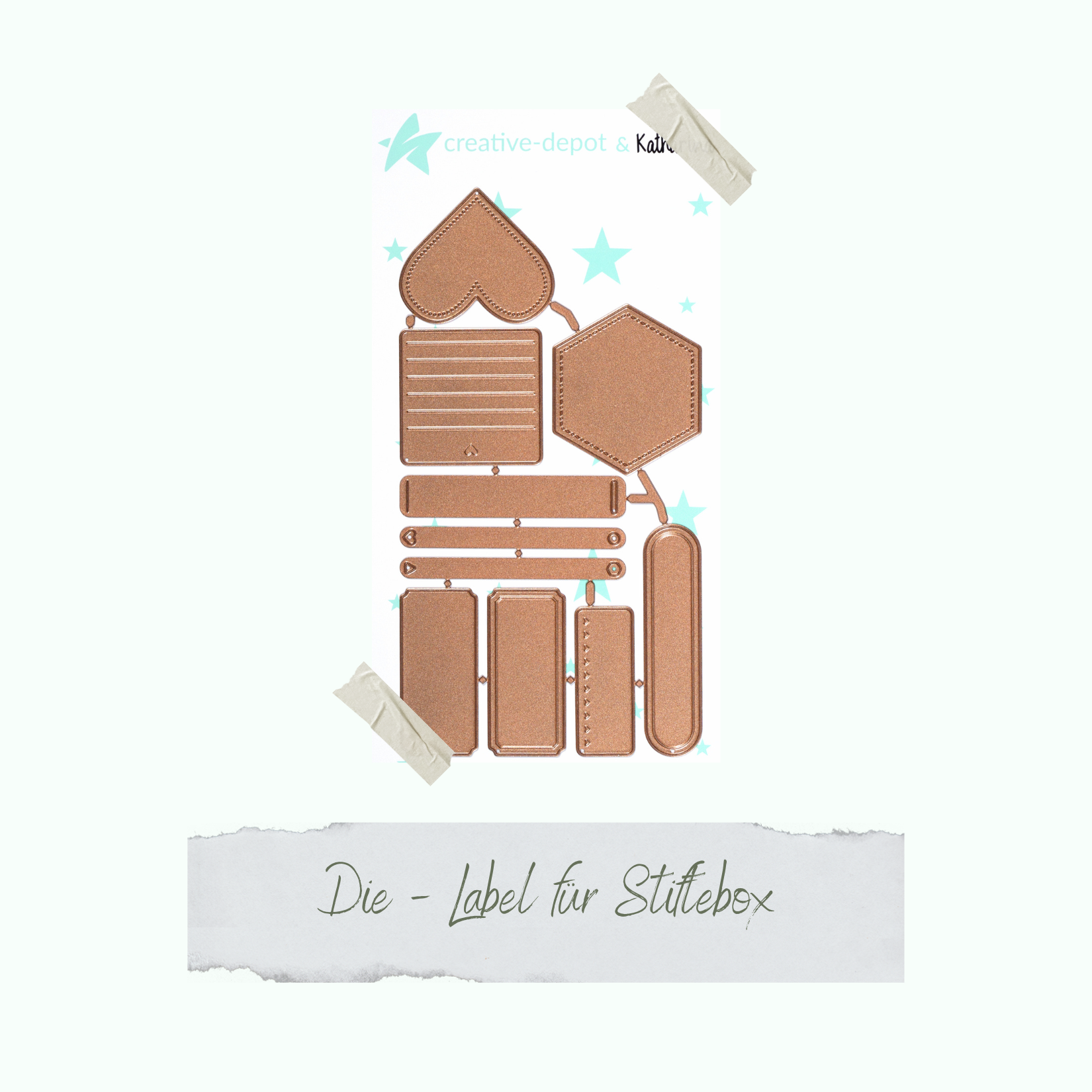 Die - Label für Stiftebox
