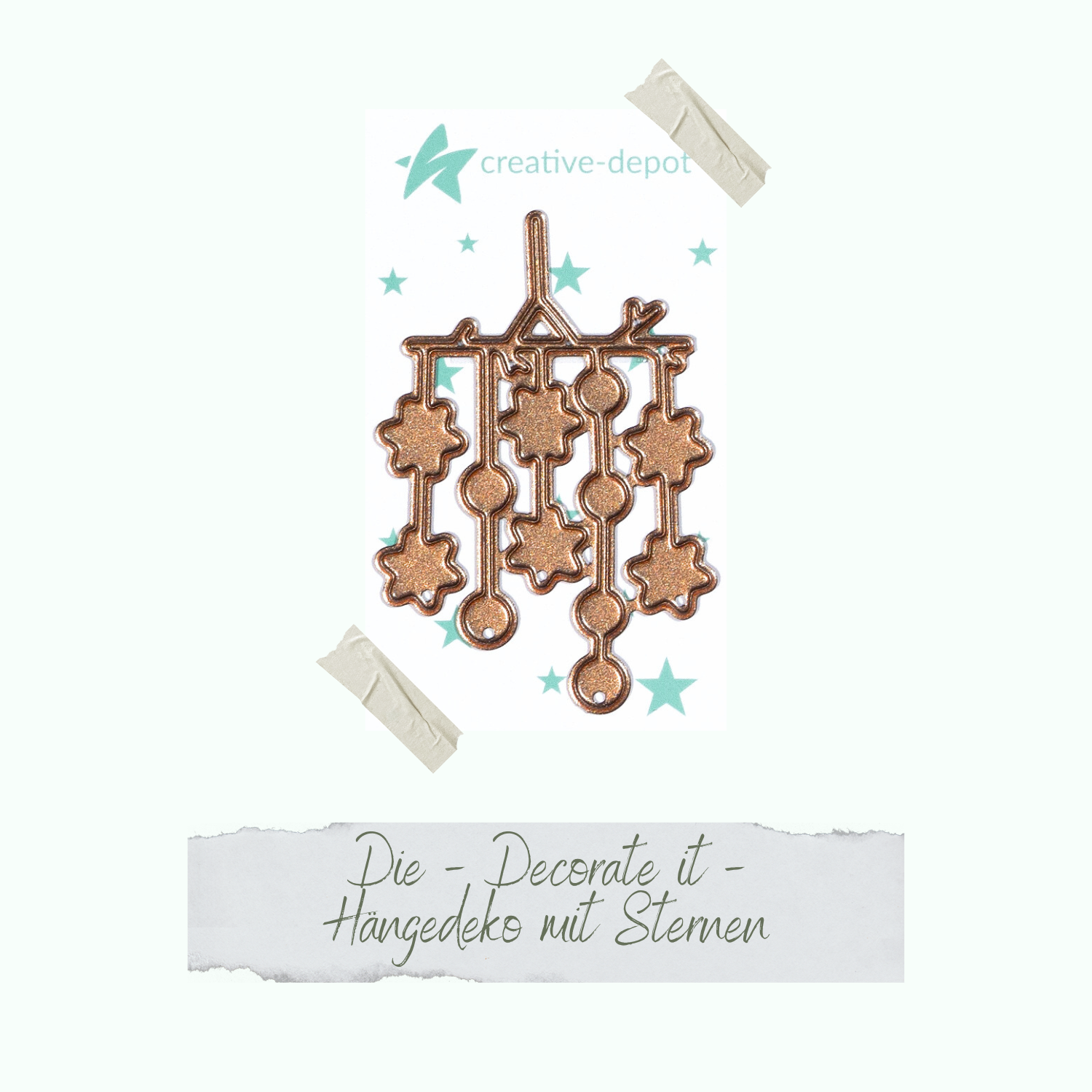 Die - Decorate it - Hängedeko mit Sternen Die - Decorate it - Hängedeko mit Sternen