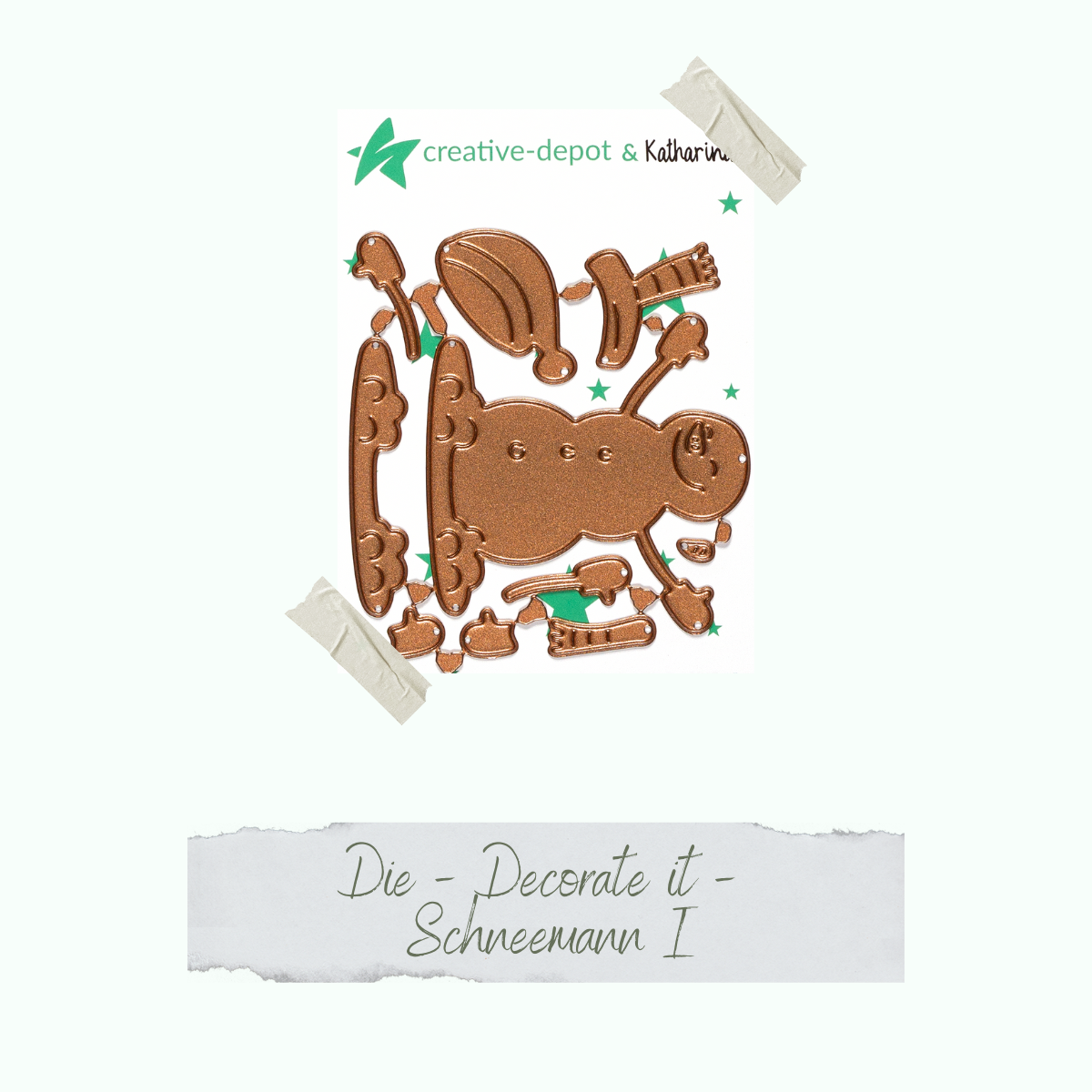 CD-Die-1414_Die-Decorate-it-Schneemann-I Die - Decorate it - Schneemann I