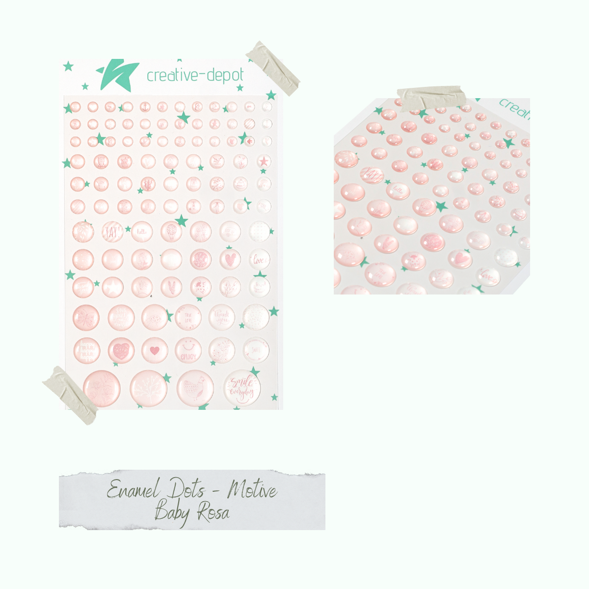 CD-ED-131_Enamel-Dots-Motive-Baby-Rosai82grhtjqpesg Enamel Dots - Motive - Baby Rosa