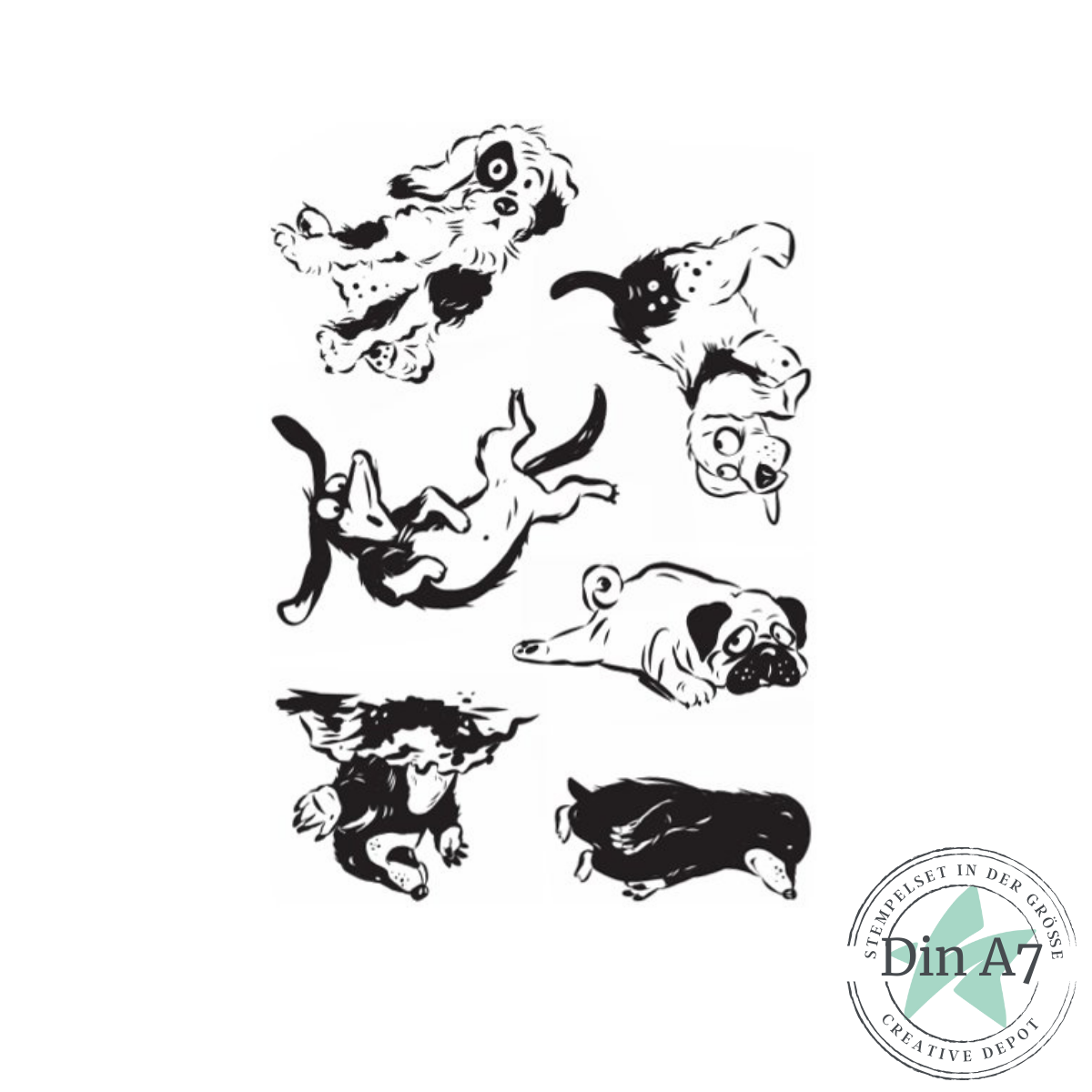 Stempelset - Heikes Welt - Hunde und Co