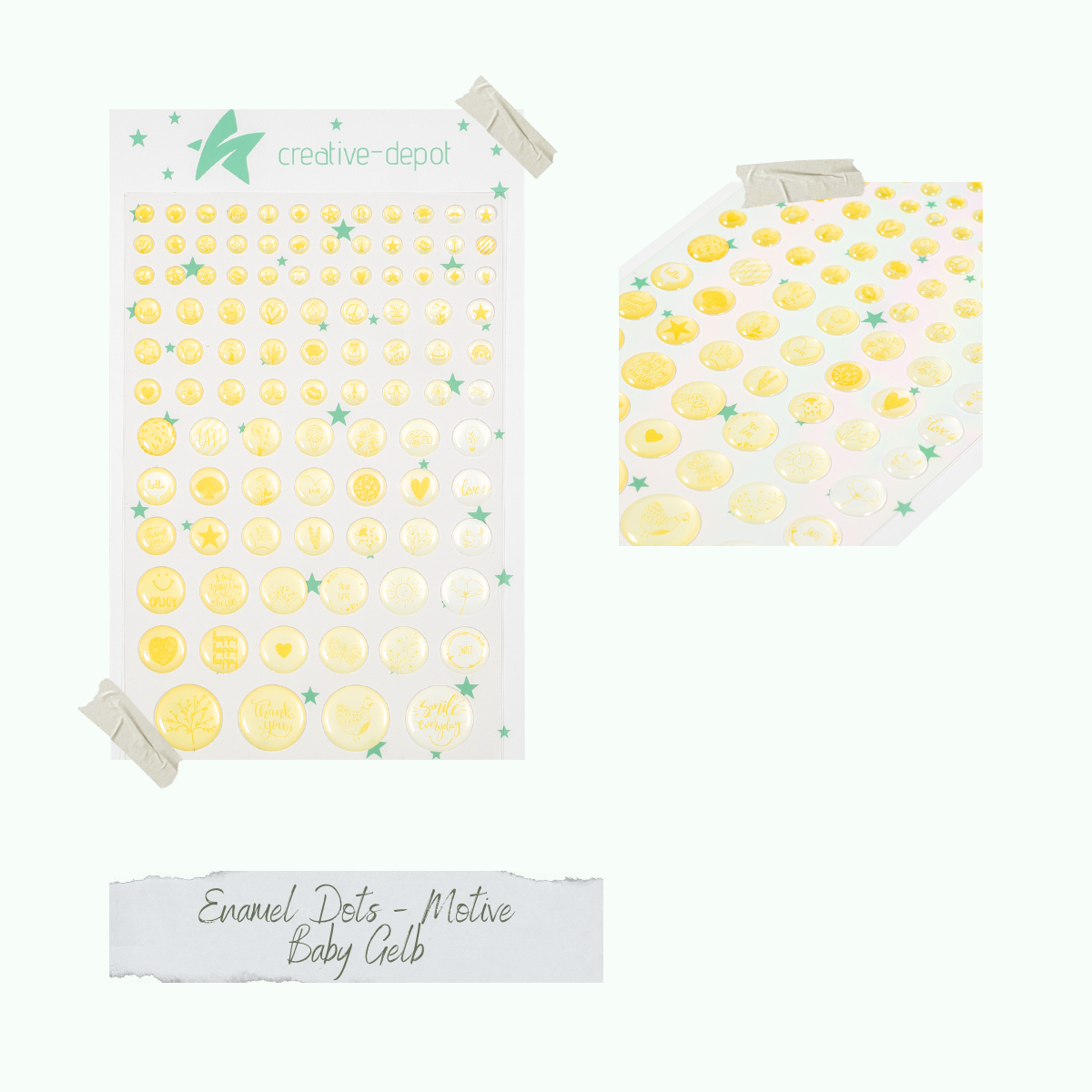 CD-ED-133_Enamel-Dots-Motive-Baby-Gelb