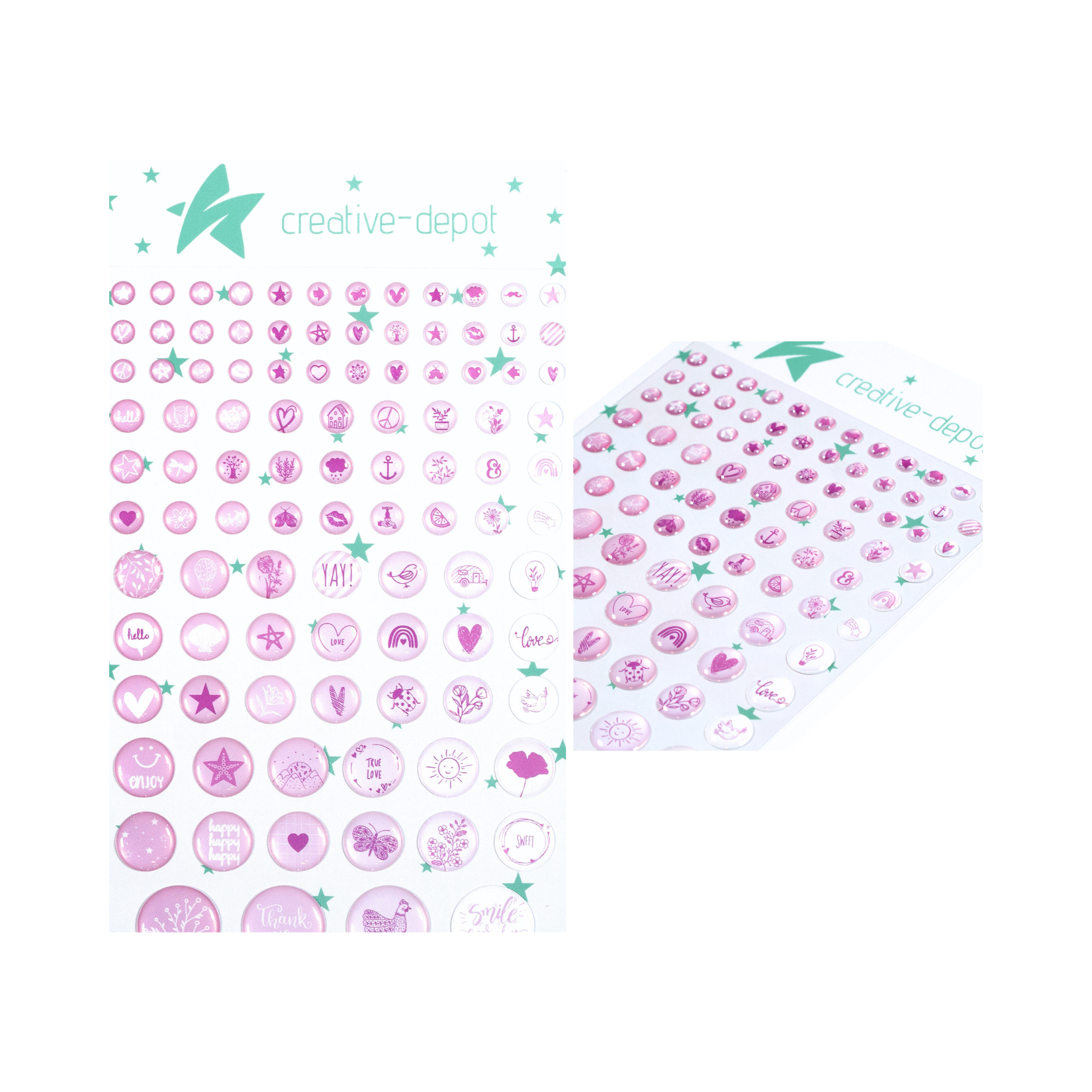 Enamel Dots - Motive - Hortensienliebe