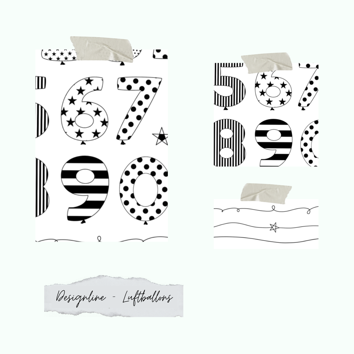 Designline-Luftballons