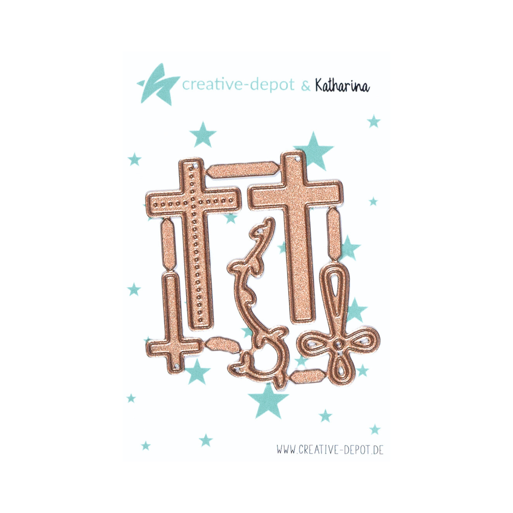 Die - Taufkleidchen Add on - Kreuze