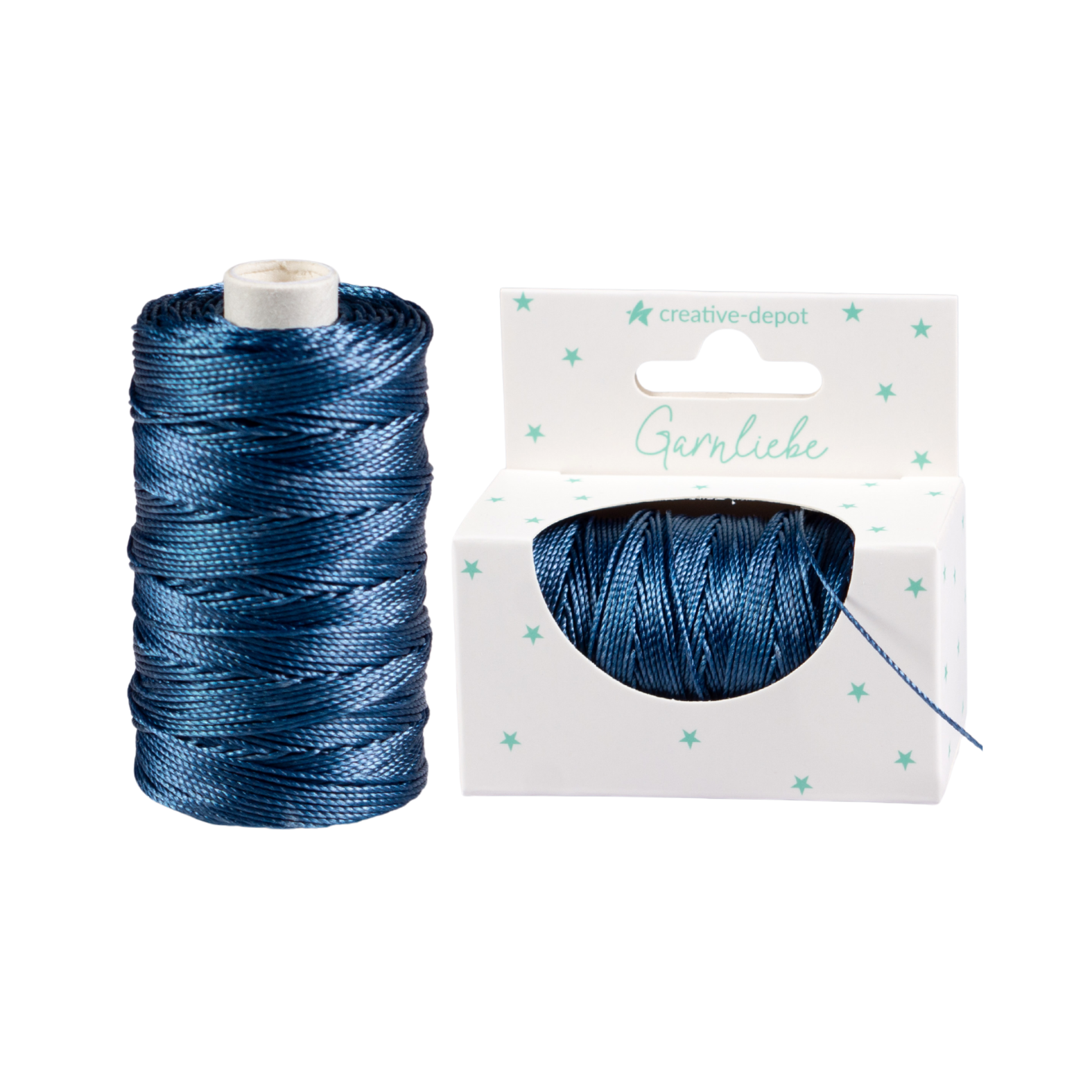 Nylongarn - Marineblau - Garnliebe