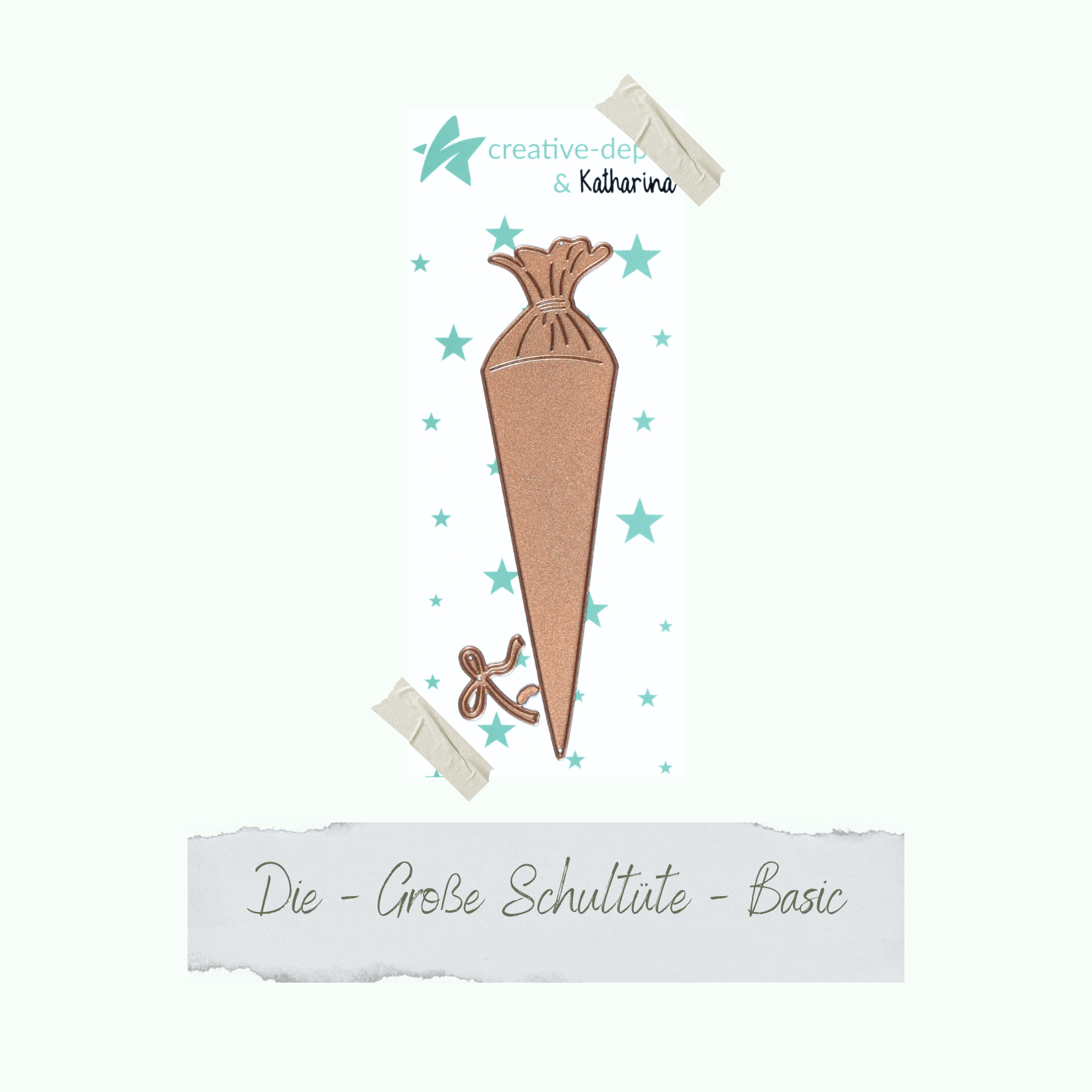 Die - Große Schultüte - Basic Die - Große Schultüte - Basic
