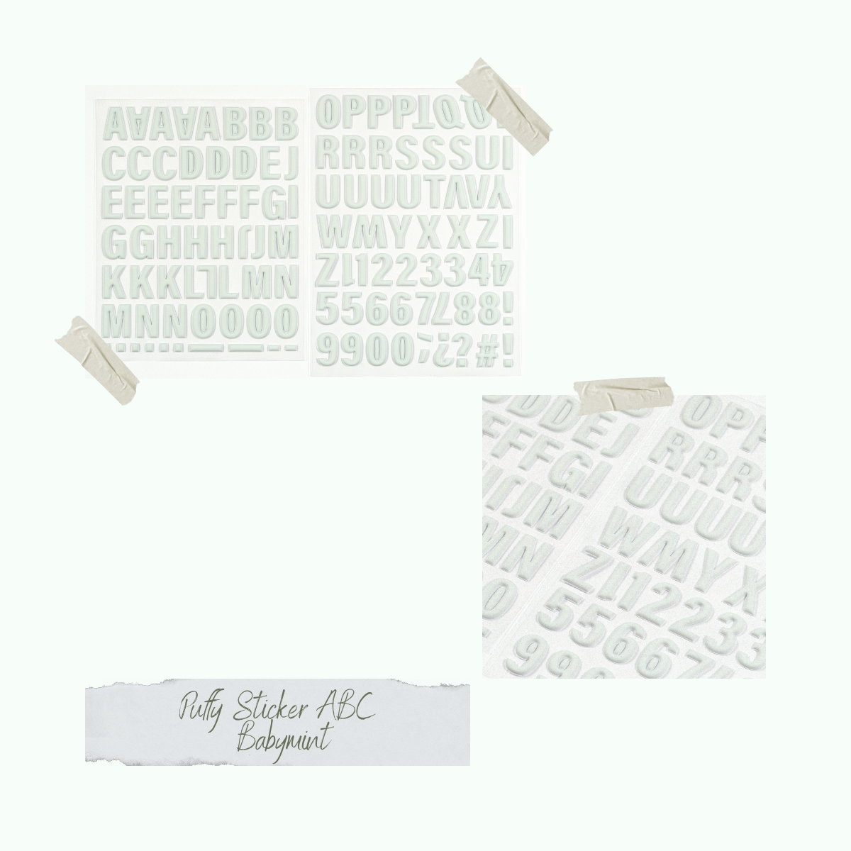 CD-PS-024_Puffy-Sticker-ABC-BabymintY94AO7Q8O5ipR Puffy Sticker - ABC - Babymint