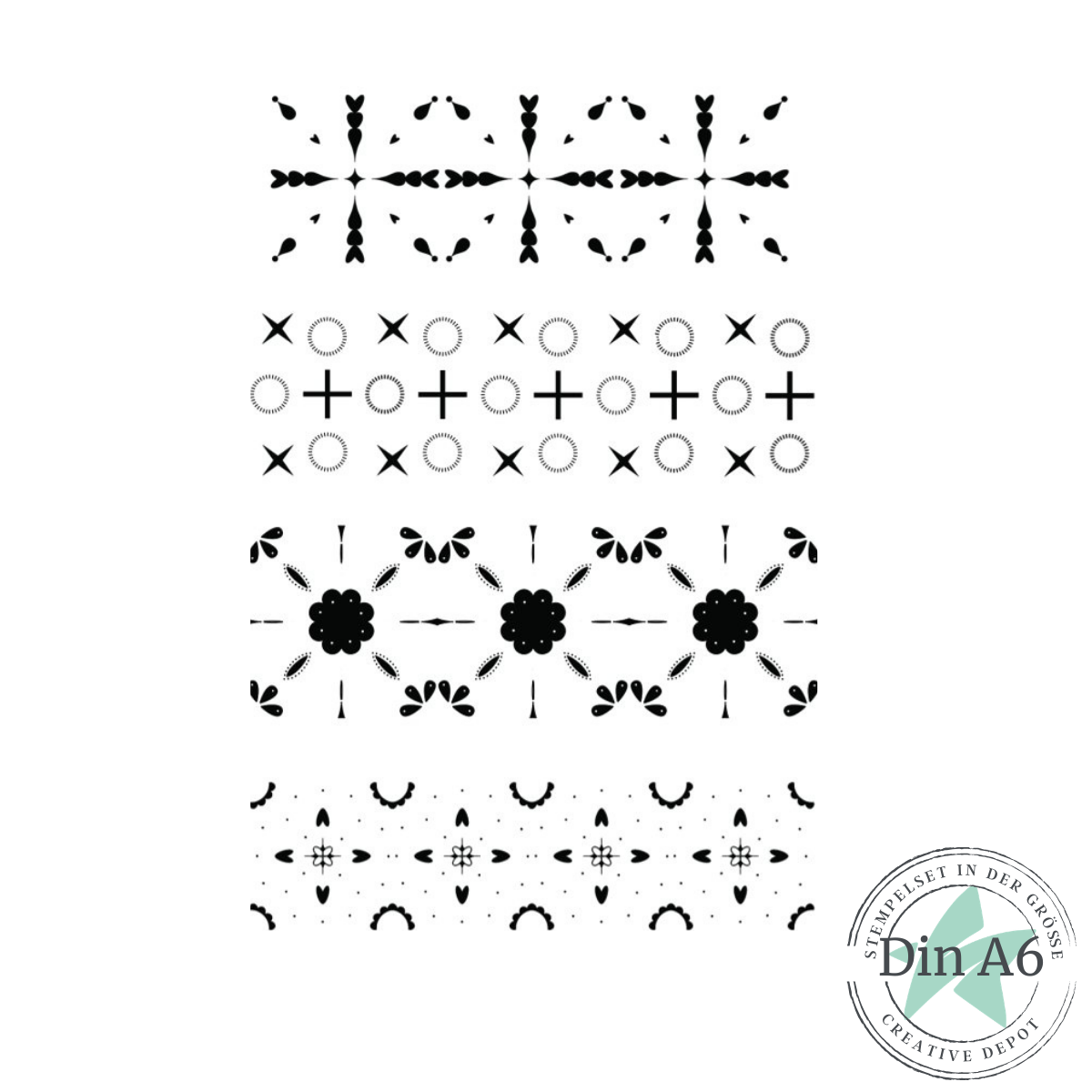 Stempelset - Kachel-Liebe