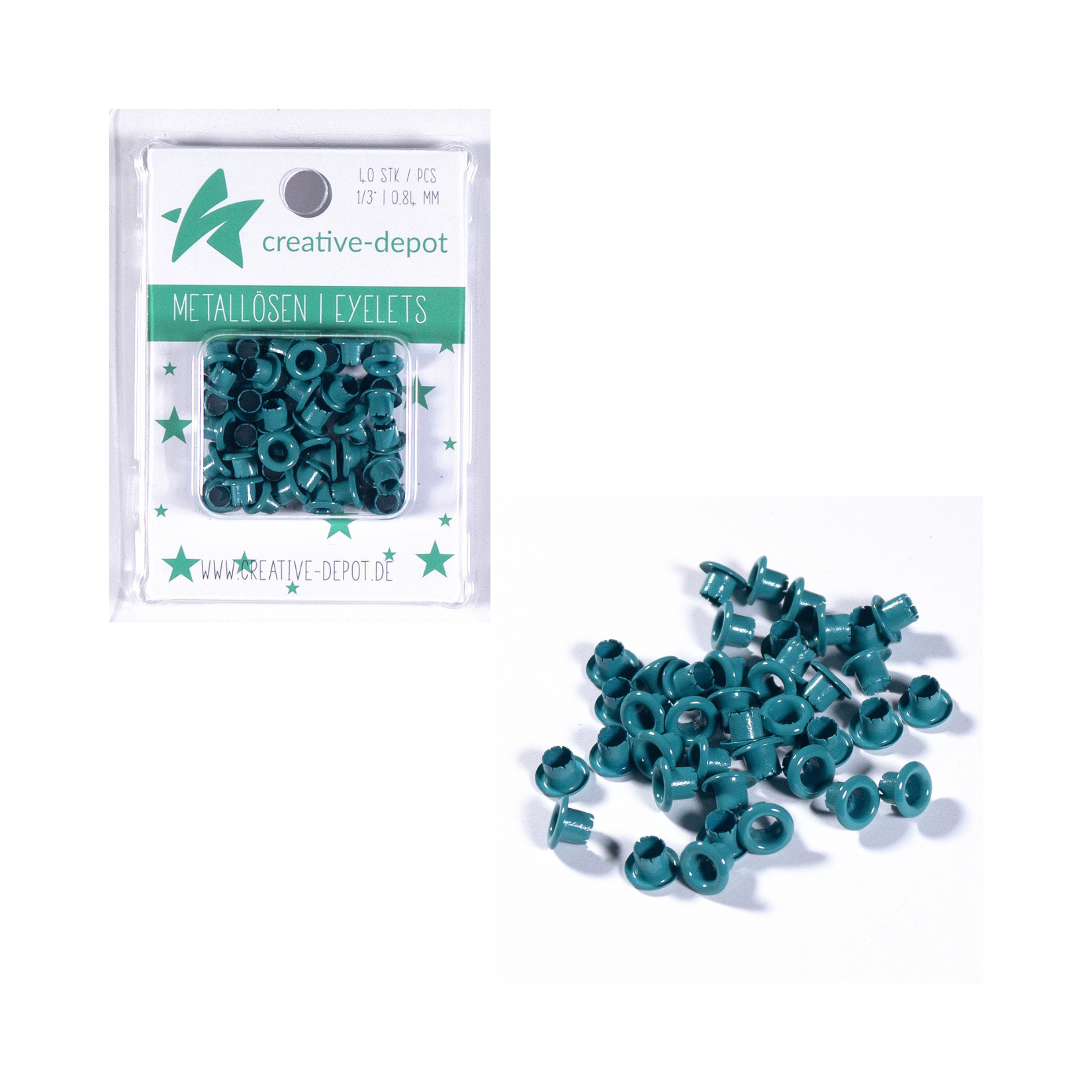 Eyelets - Salbei - 8mm
