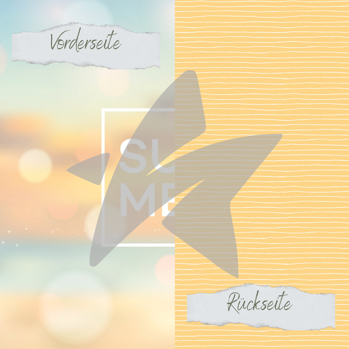 CD-DP-691-Sommerbrise-SummerI Papel de diseño - Sommerbrise - Summer I - Impreso por las dos caras