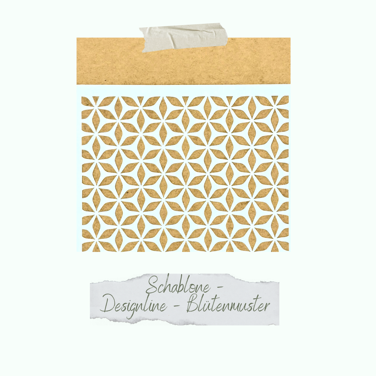 CD-SC-042-Designline-Bl-tenmuster Plantilla - Designline - Patrón de flores