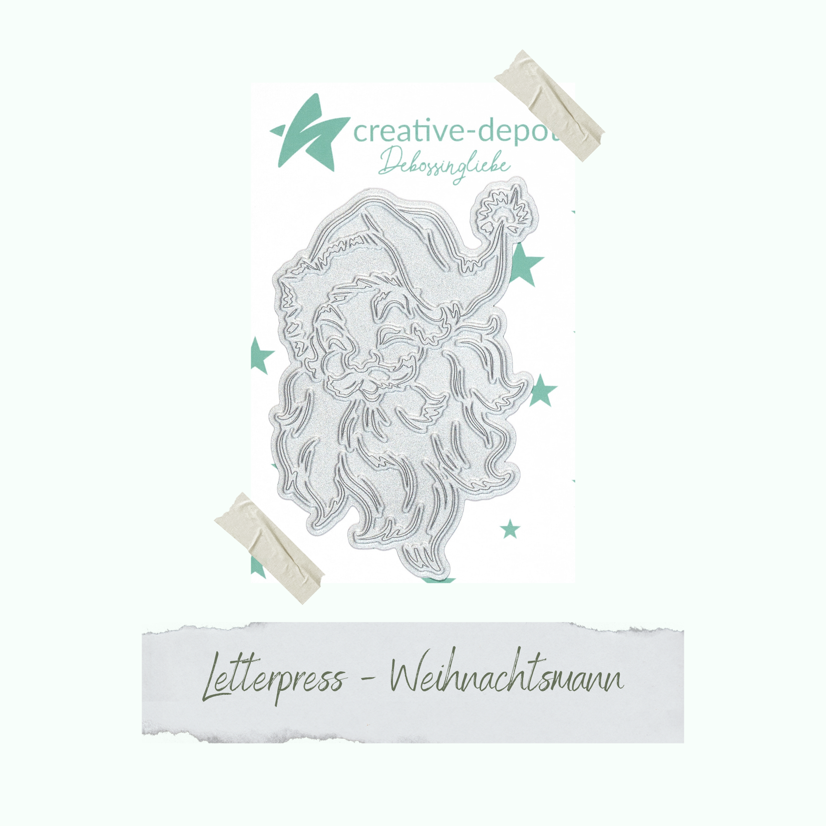 Weihnachtsmann - Debossingliebe