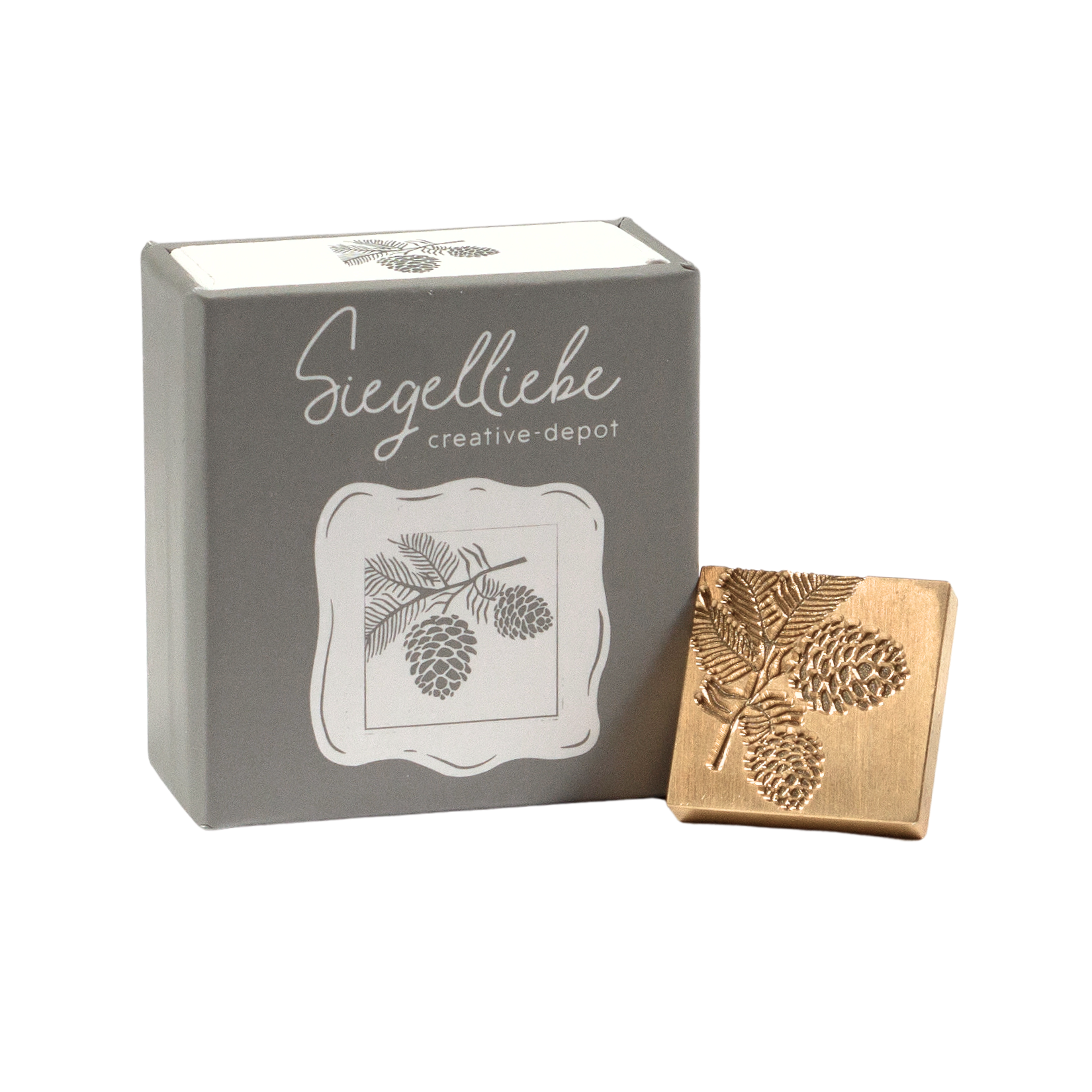 Cabeza de foca - Designline - Tannenzapfen - Siegelliebe