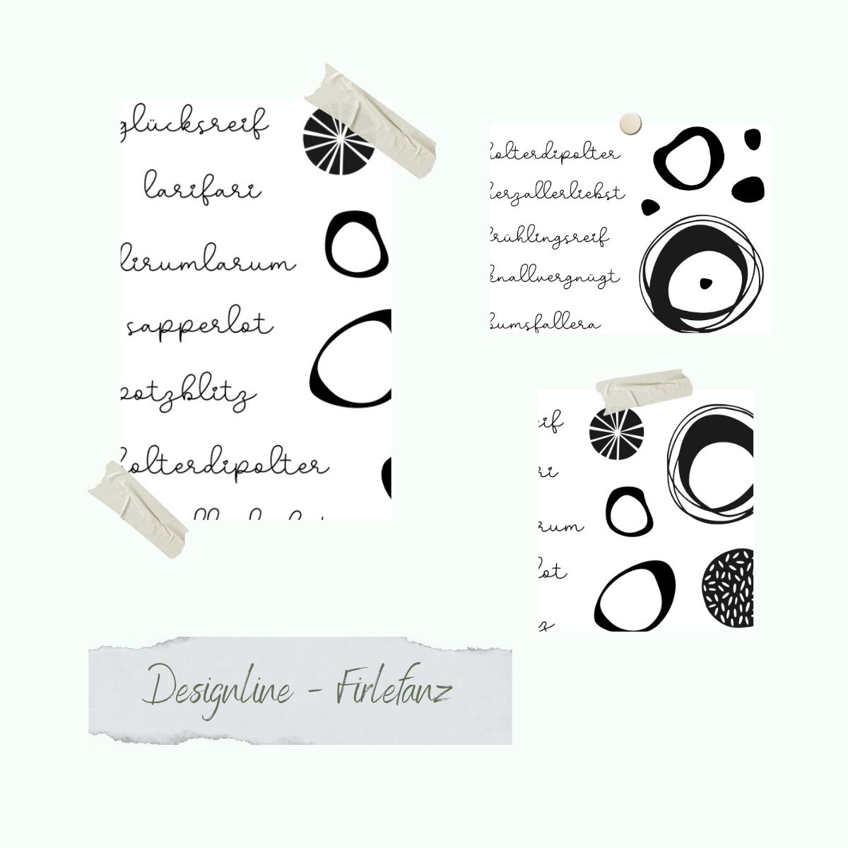 Set de sellos - Designline - Firlefanz