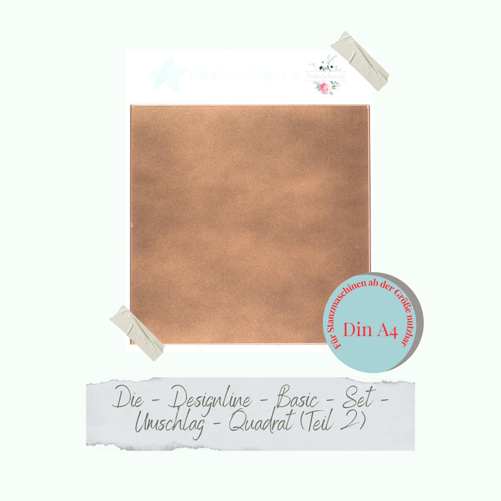 Basic - Designline - Basic - Set - Umschlag - Quadrat  - Teil 2