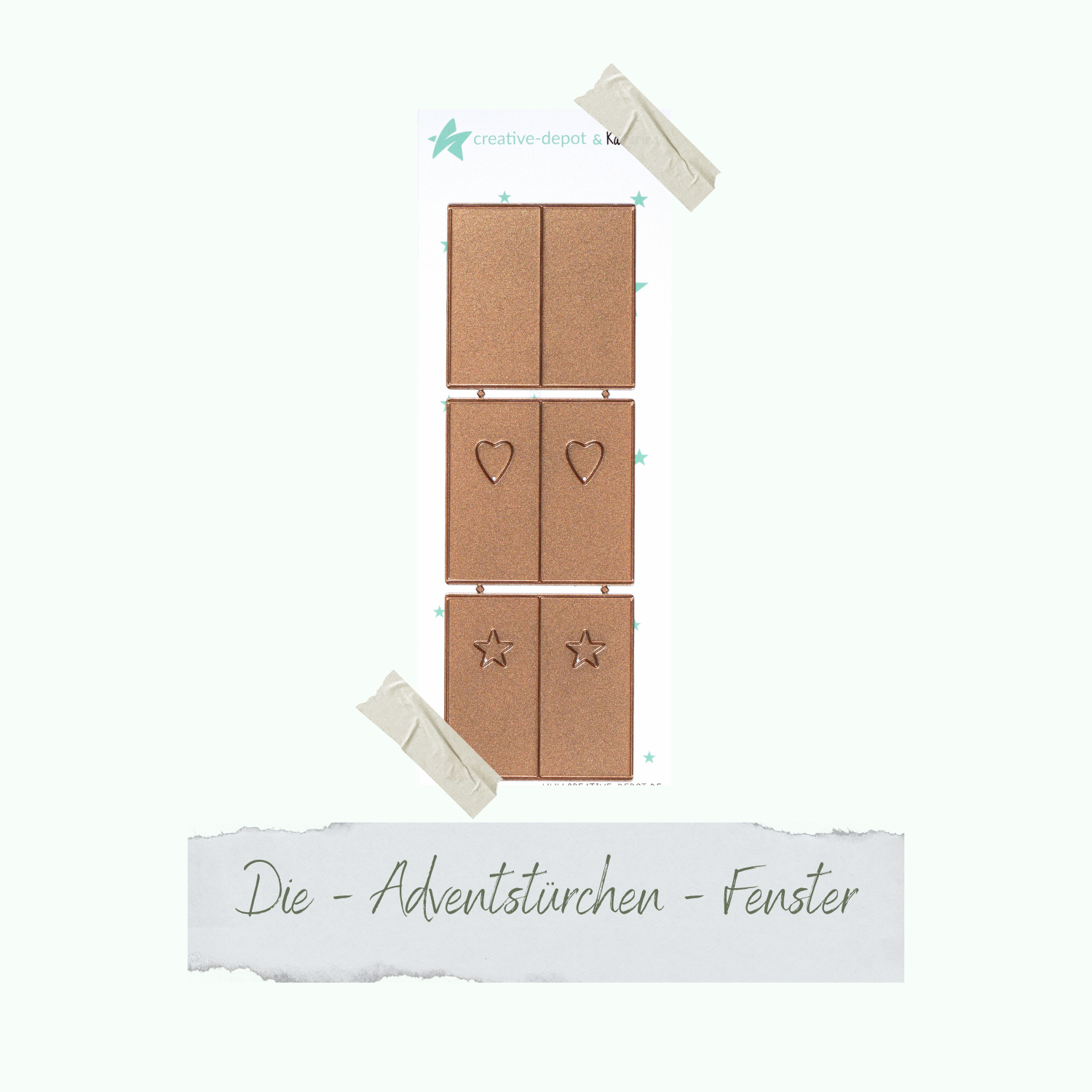 Die - Adventstürchen - Fenster