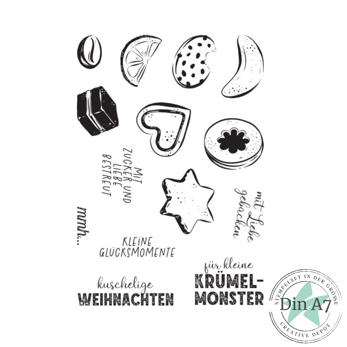 Stempelset - Heikes Welt - Plätzchen
