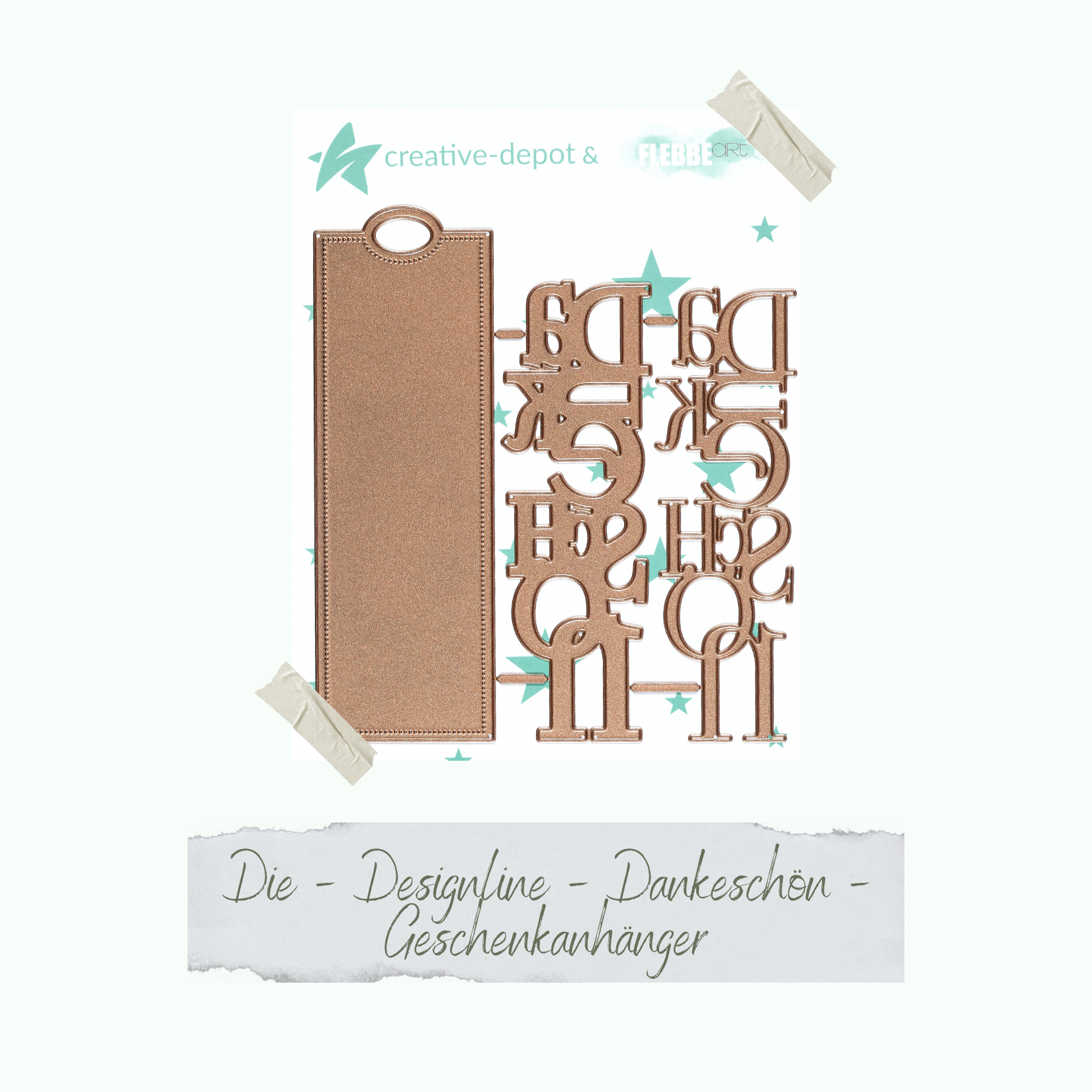 !!!Vorbestellung!!! Die - Designline - Dankeschön - Geschenkanhänger - Vorbestellung bis zum 13.07.2025 um 23.59 Uhr