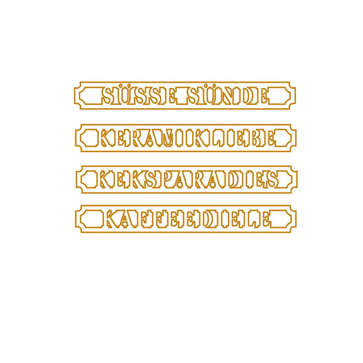 Die - Bäckerei-Box - Add On - Schilder 1