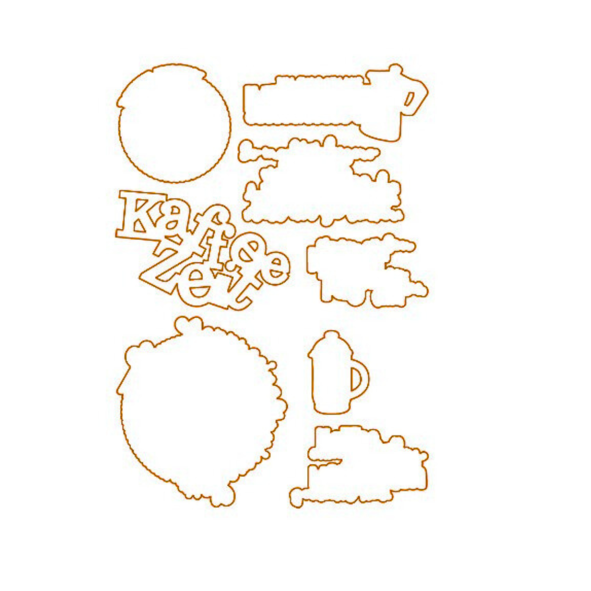 Die - Kaffeezeit - Outline