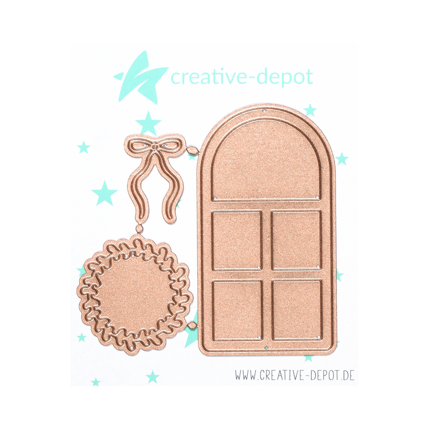 Die - Fenster Add-on - Abgerundeter Basic Anhänger