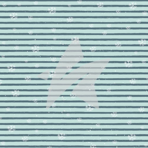 Design paper - Designline - Treeebird - Winter whale - stripes with snow