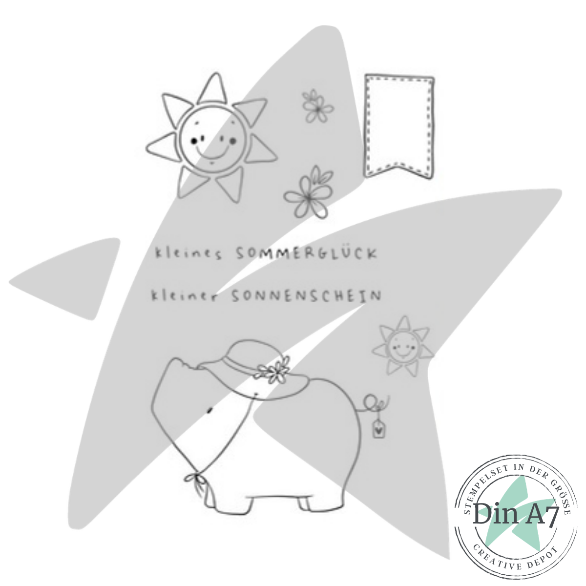 Stempelset - Kleines Sommerglück