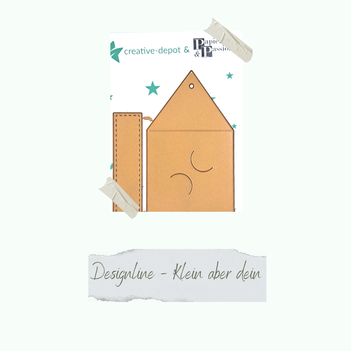 CD-Die-1071 Die - Designline - Klein aber Dein