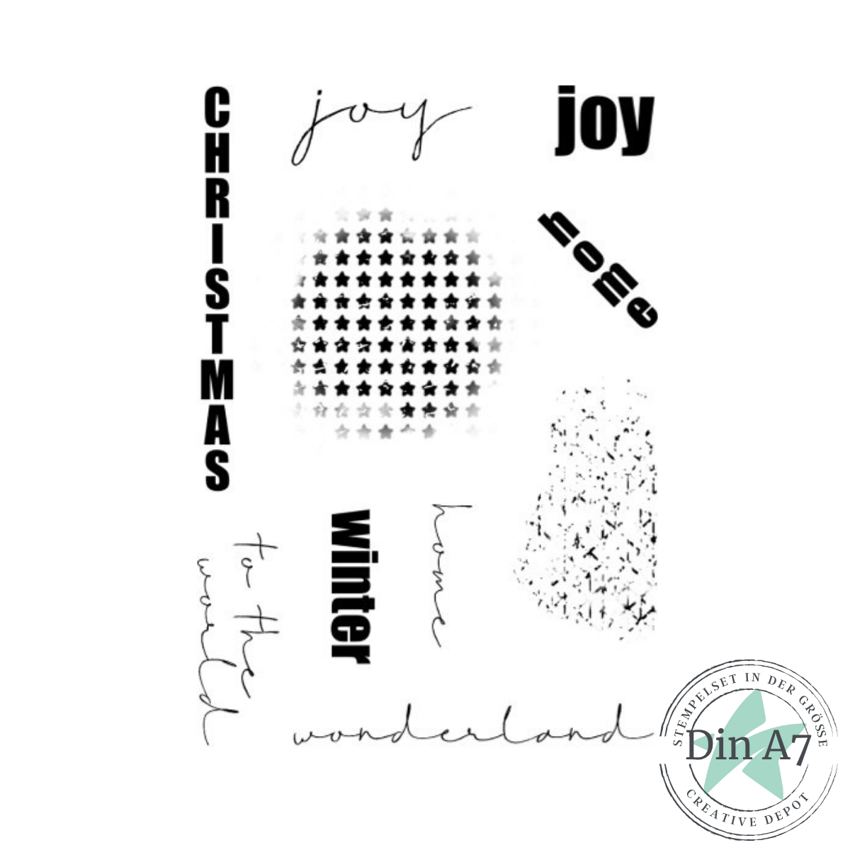 Stempelset - Christmas Joy