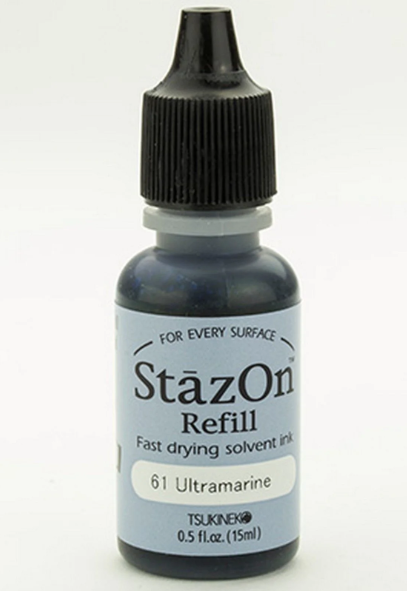 StazOn - Nachfülltinte - Ultramarine 15ml     StazOn - Nachfülltinte - Ultramarine 15ml